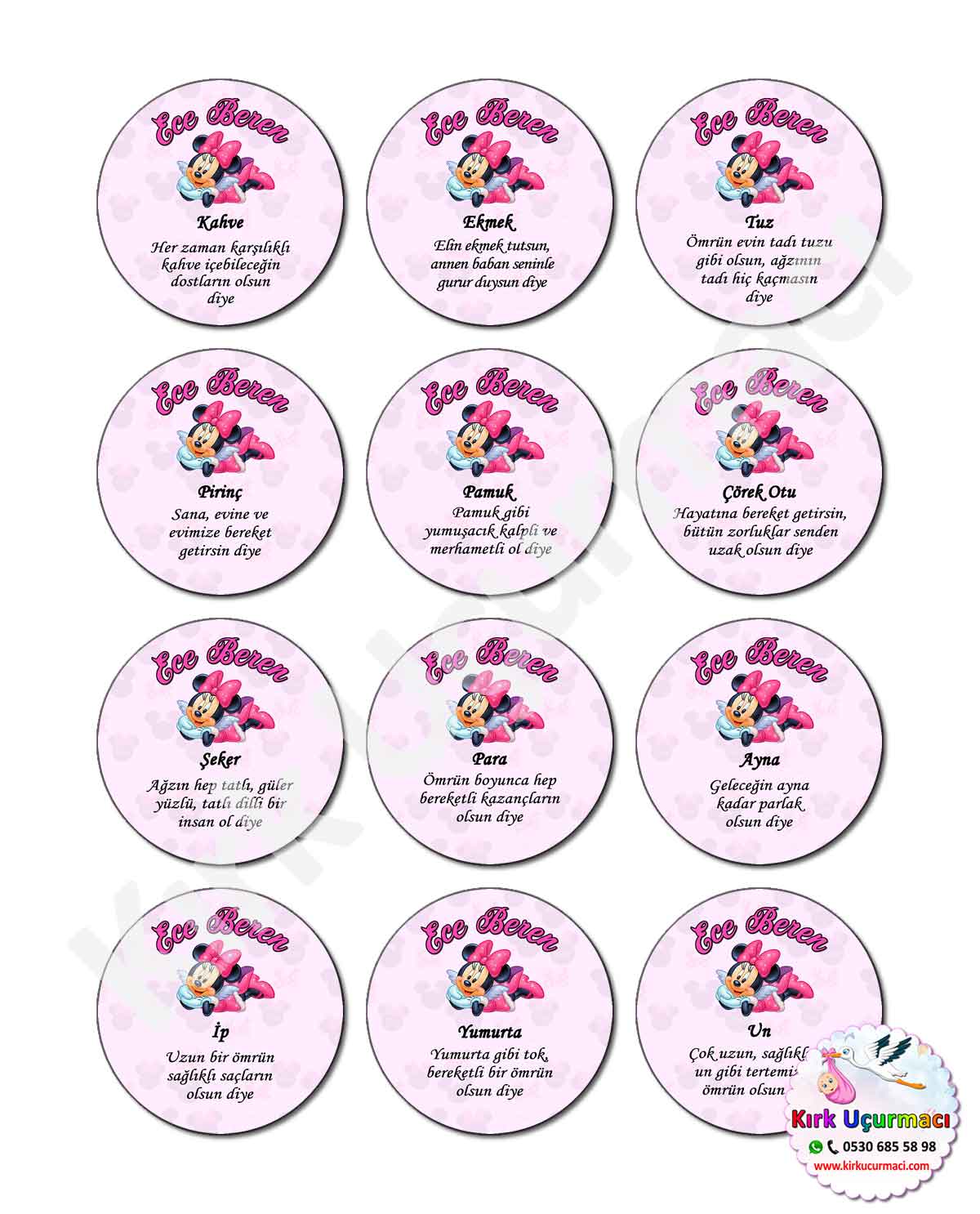 Minnie - Kırk Etiketi