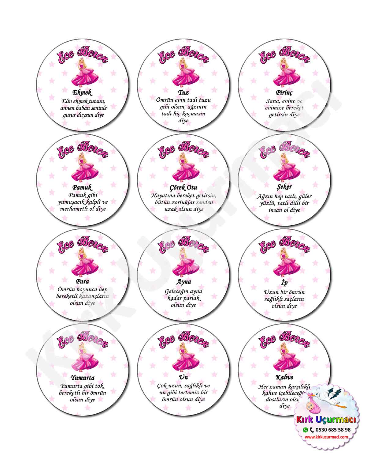 Barbie - Kırk Etiketi