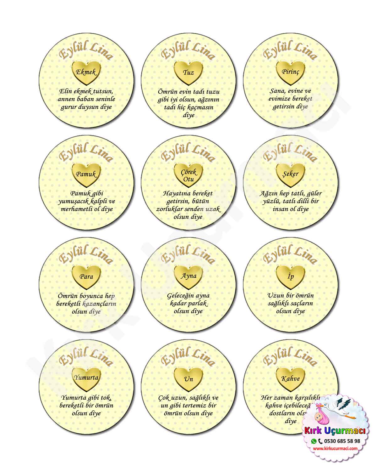 Altın Kalp - Kırk Etiketi