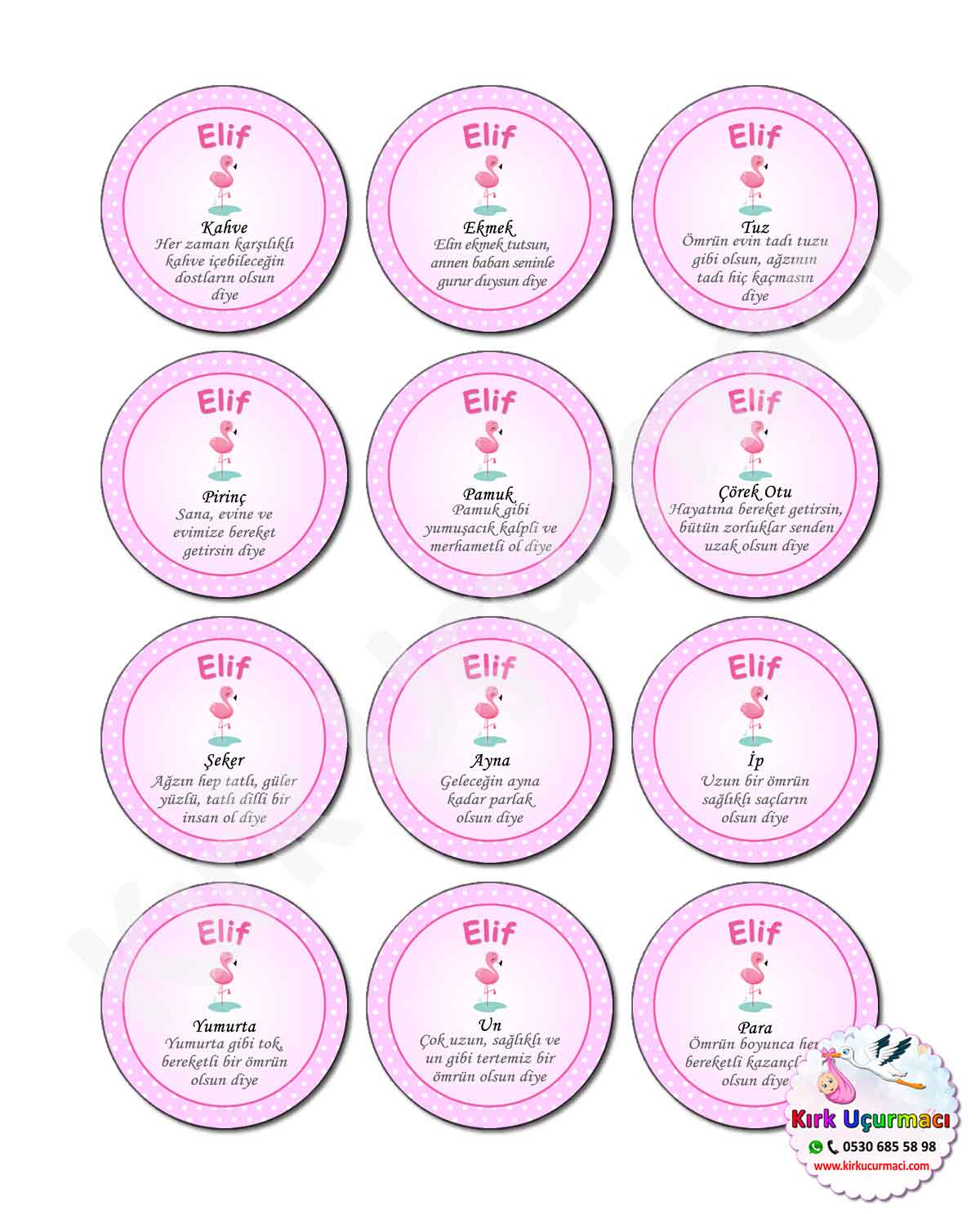 Flamingo - Kırk Etiketi