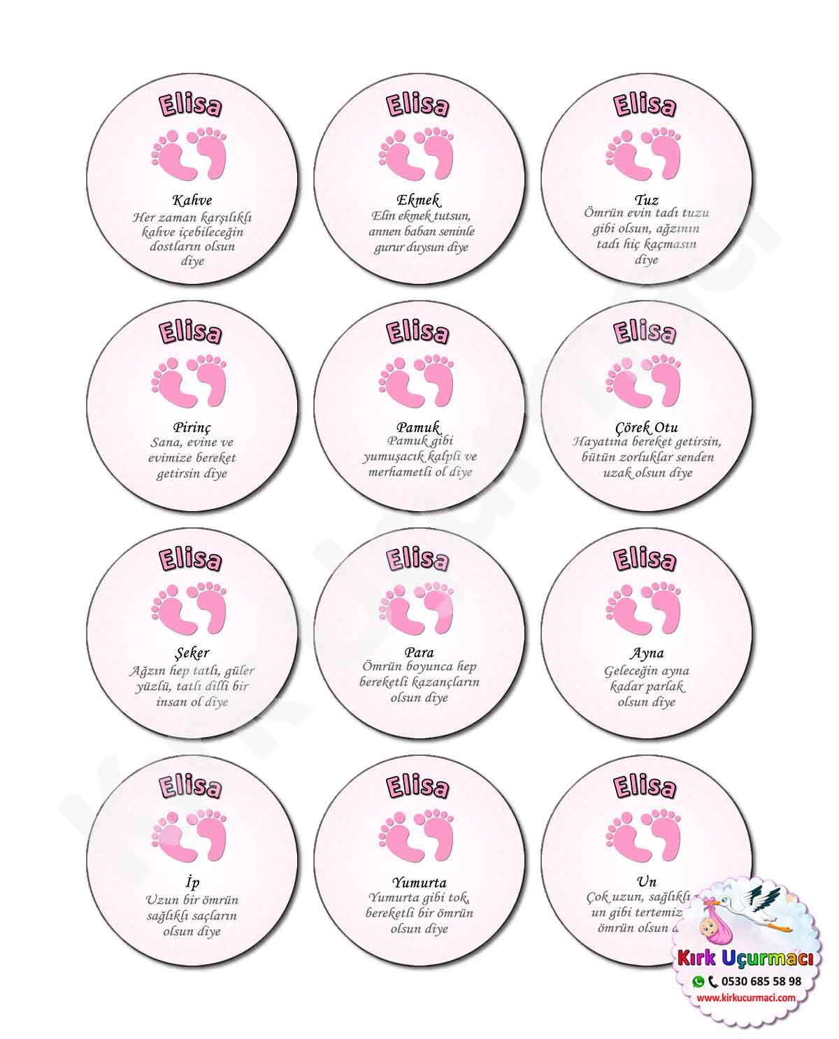 Ayak İzi - Kırk Etiketi