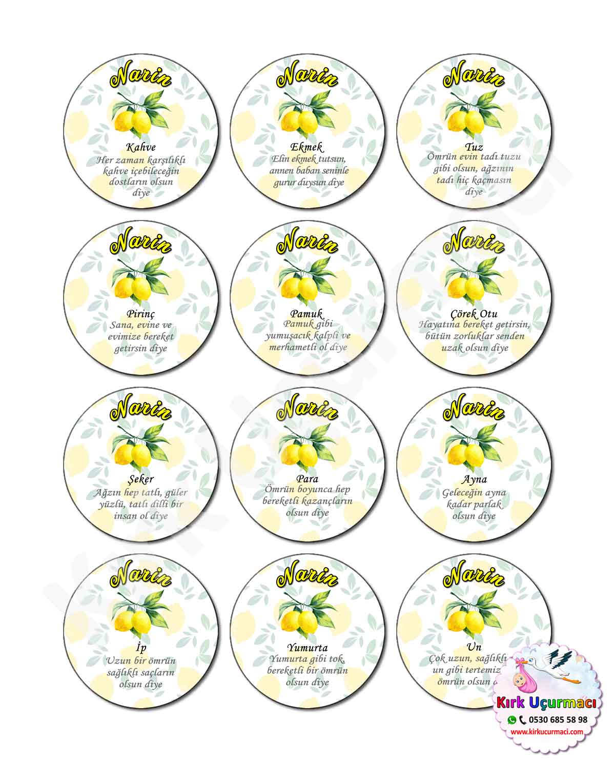 Limon - Kırk Etiketi