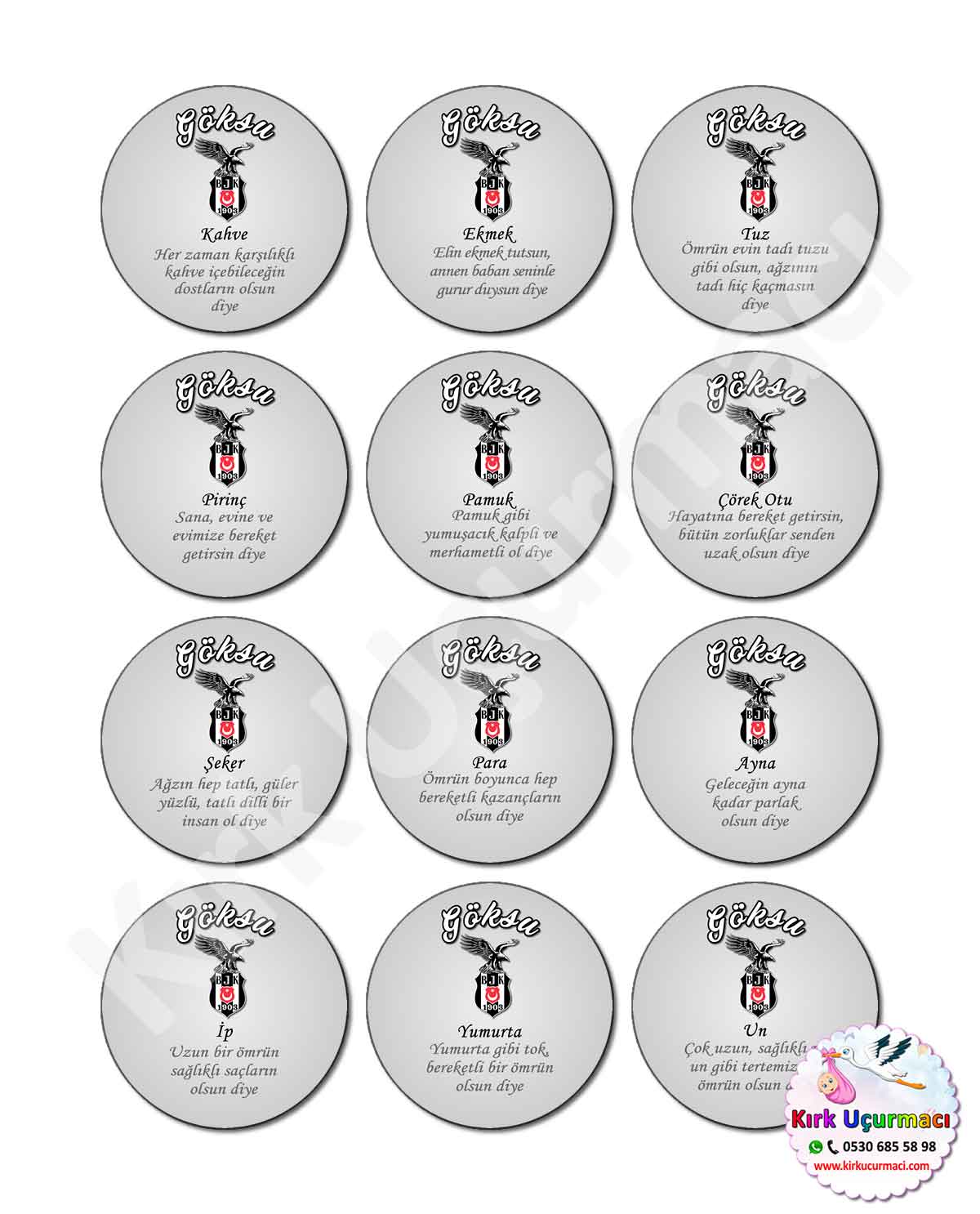 Beşiktaş - Kırk Etiketi