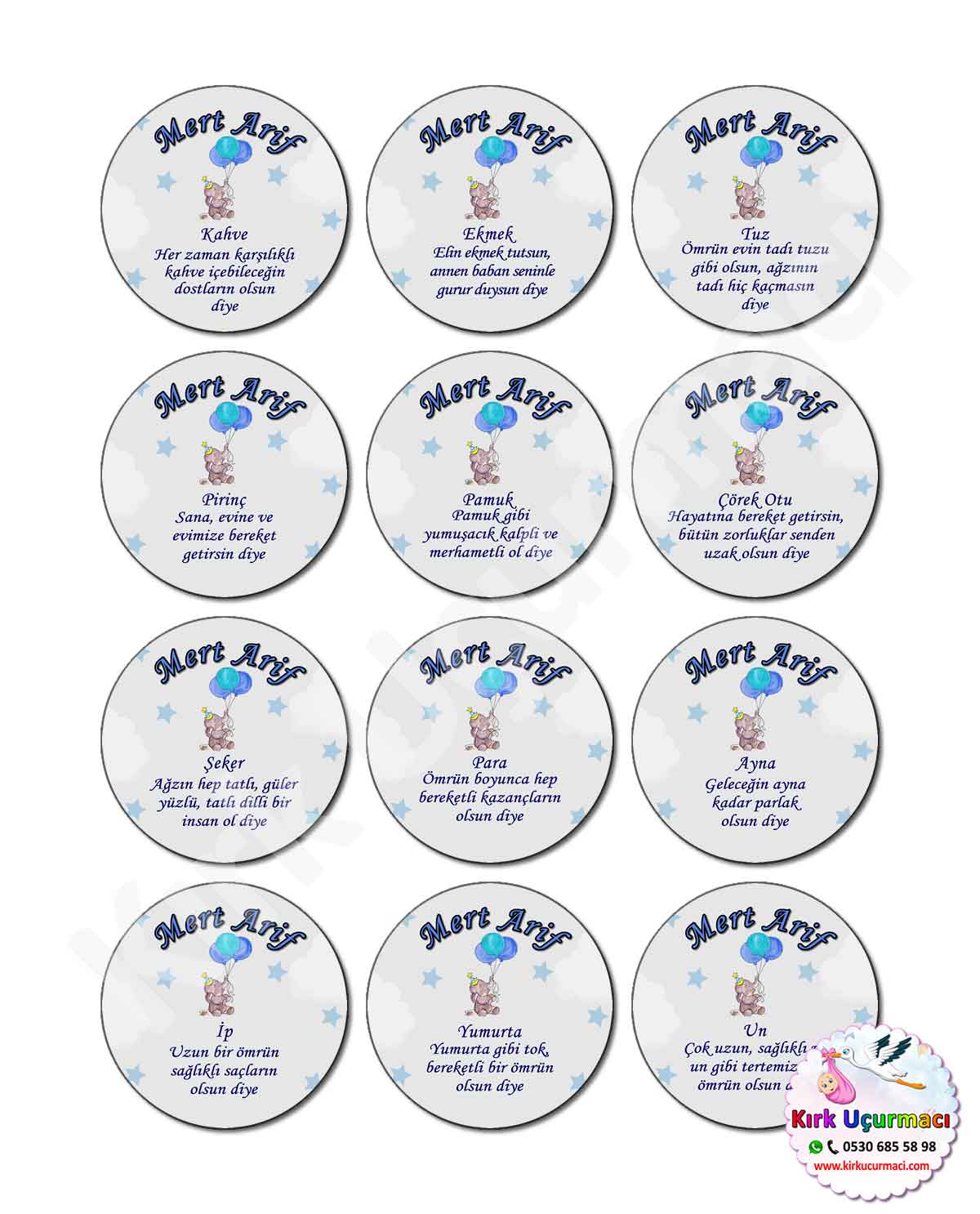 Balonlu Fil - Kırk Etiketi