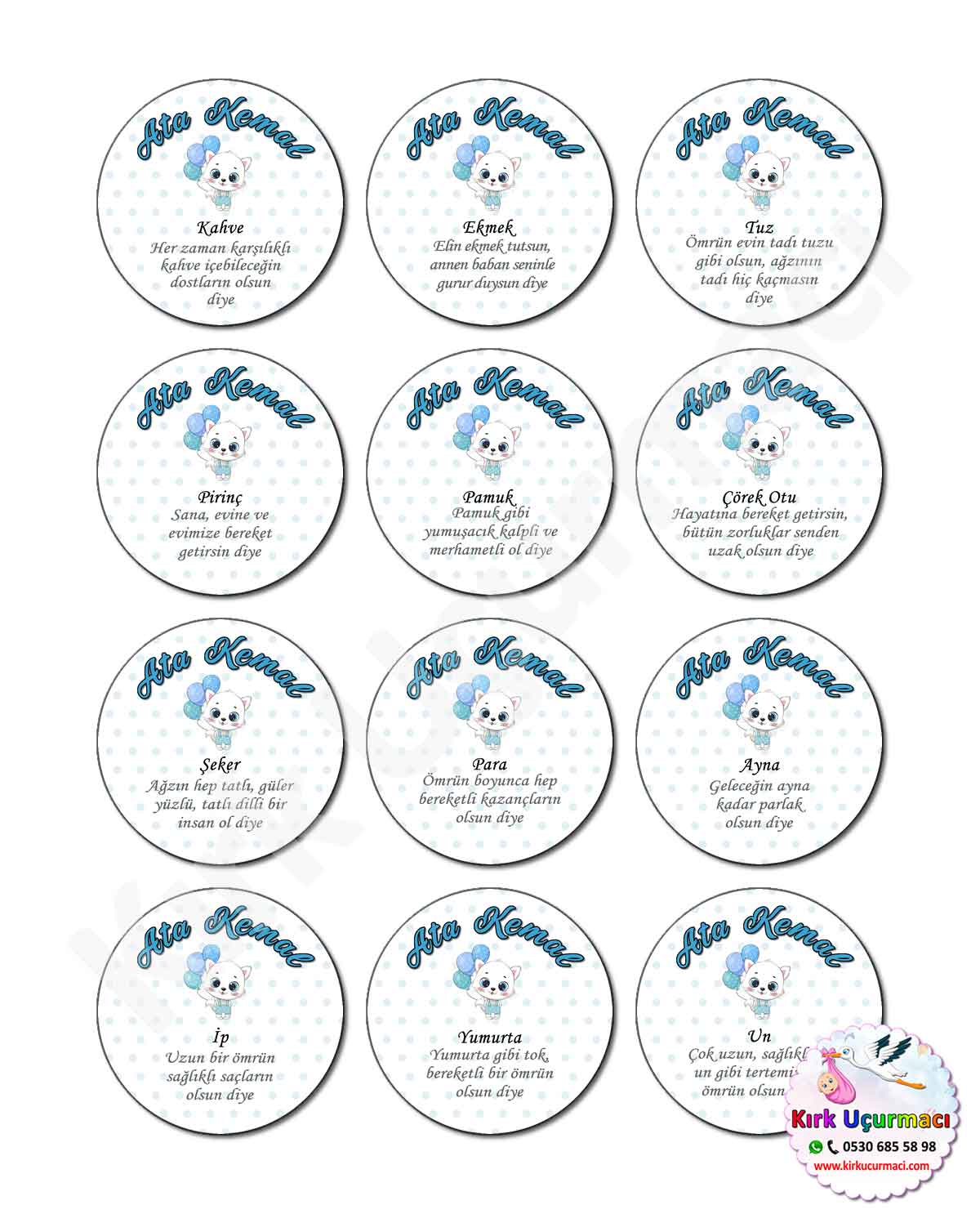 Kedi - Kırk Etiketi