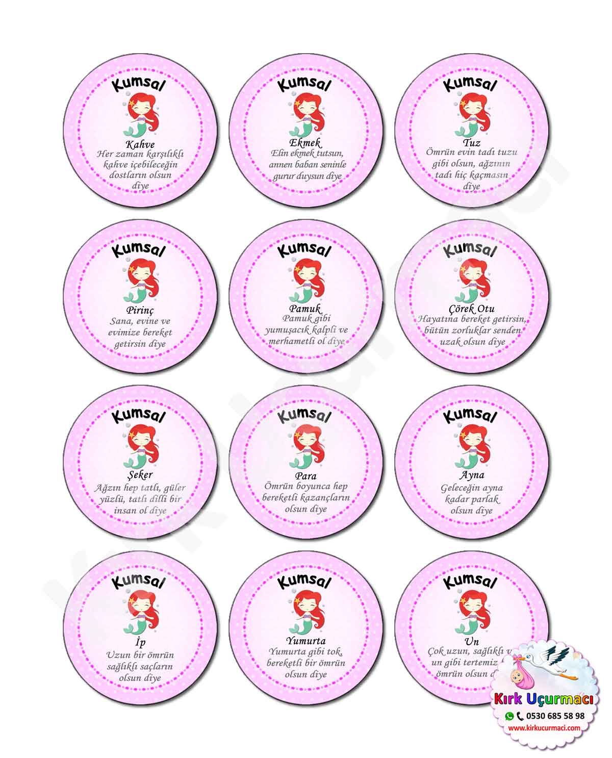 Deniz Kızı - Kırk Etiketi