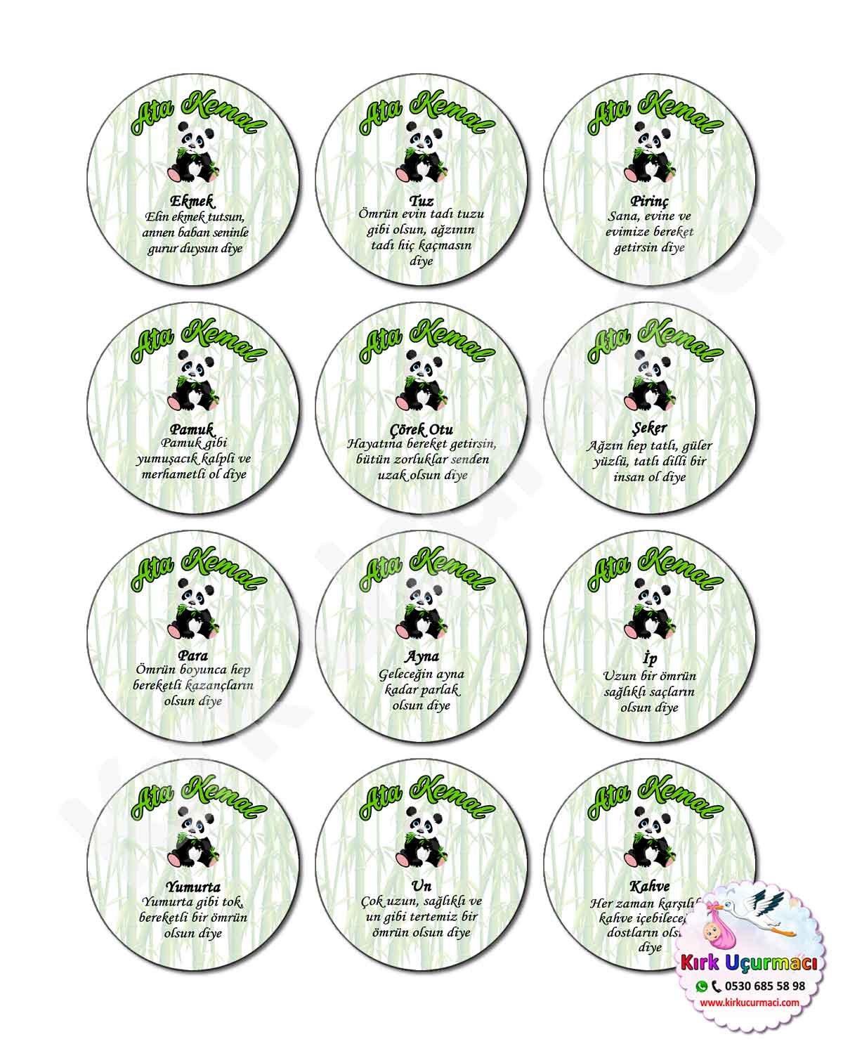 Panda - Kırk Etiketi