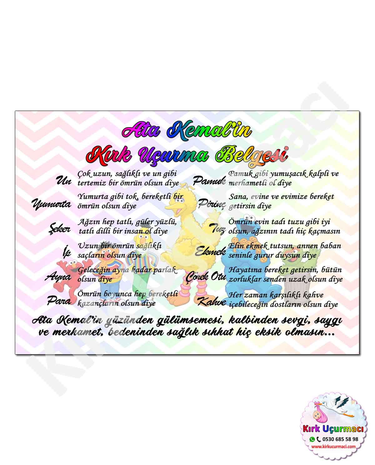 SusamSokagi - Kırk Uçurma Belgesi